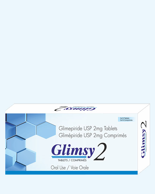 Glimsy2 tablets box