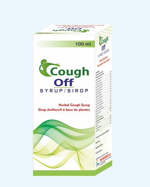 Cough off syrup 100ml box